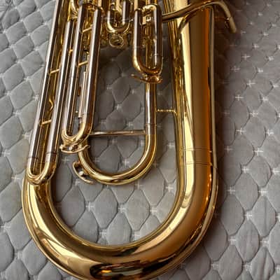 King 2280 4-Valve Euphonium Brass Lacquer image 2