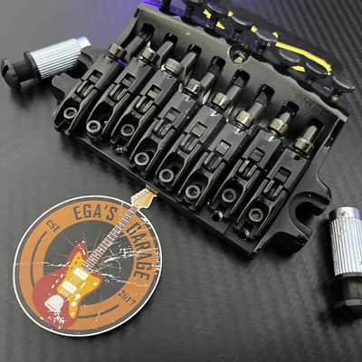 FX Edge III-8 Fixed Bridge - Black | 2GB2JAB001 | Ibanez M8M & M80M Stock Bridge | 1 Last Unit Available | DHL Express Delivery Included |