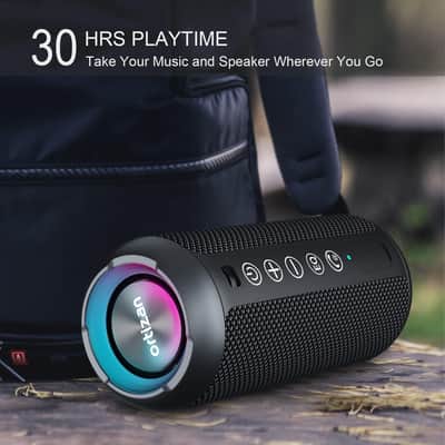 Portable Bluetooth Speaker, IPX7 Waterproof Wireless Speaker for Outdoor, Beach & Travel image 4