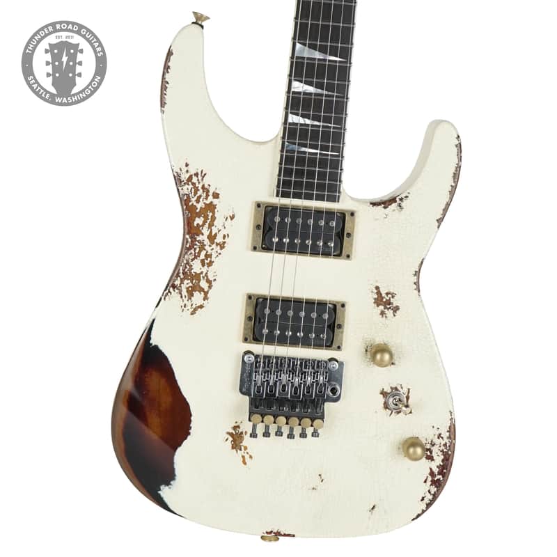 New Jackson Custom Shop Soloist Nitro Relic Vanilla Shake Over 3 Color Sunburst image 1