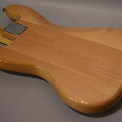1973 Fender Precision/Jazz Partscaster Bass Fretless Natural w/HSC image 12
