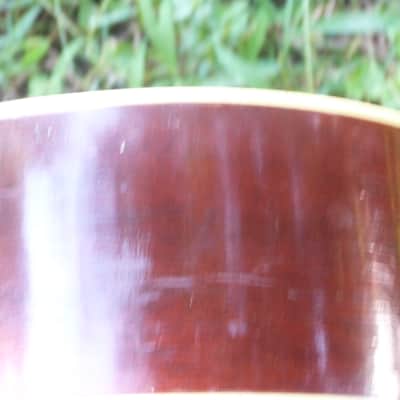 Kay  kay  6100 x braced spruce top acoustic project  1950's natural image 15