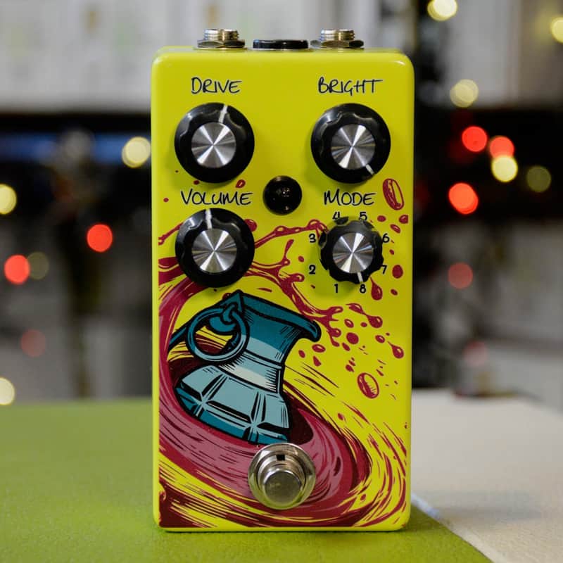 FrAG Boost – High-Gain Boost Pedal-Neon Yellow image 1