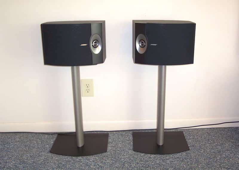 BOSE (301V) Speakers & BOSE (FS-1) Floor Stands Absolutely MINT Condition! 301 V image 1