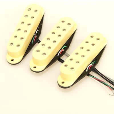 3 Cream Hot Rod Single Coil Humbucker Pickup Set for Electric Guitar image 7