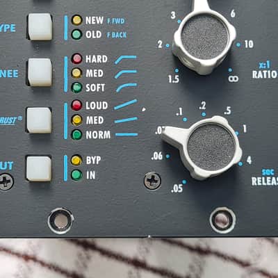 API 529 500 Series Stereo Compressor Module 2018 - Present - Black image 2