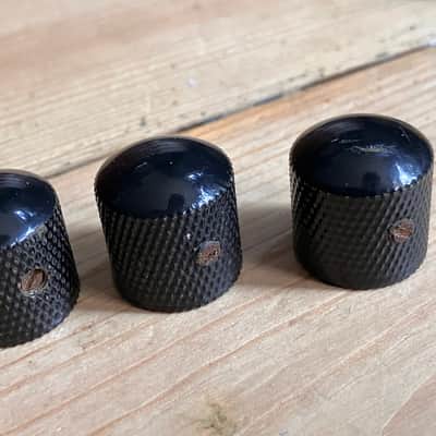 Rockson Bass II Bass Guitar Knobs x 3 1980s Taiwan Japan ? image 3