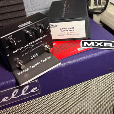 MXR MC402 CAE Boost / Overdrive 2006 - Present - Black image 1