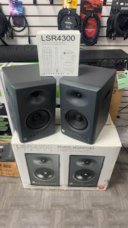 JBL LSR4326 Studio Monitors - Used image 1