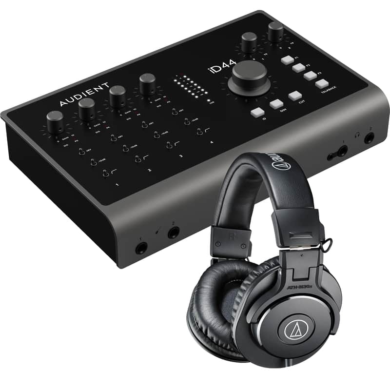Audient iD44 MkII 20in/24out USB-C Audio Interface STUDIO KIT image 1