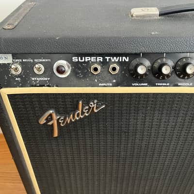 Fender Super Twin 1977 vintage new caps 6l6 180w image 7