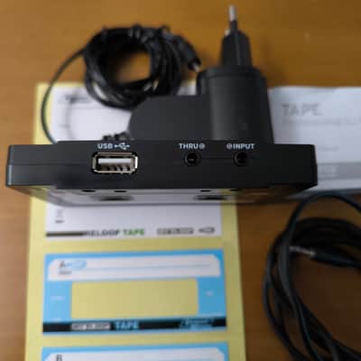 Reloop Tape recorder dj - 1/8" TRS to USB Analog to MP3 Converter 2010s - Black with Graphic image 5