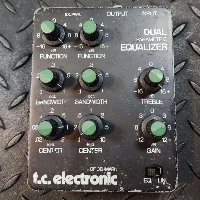 1990s TC Electronic Dual Parametric Equalizer Black