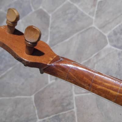 vintage Uzbek 2string muleberry dotar dutar dutor central Asia plucked folk instrument image 7