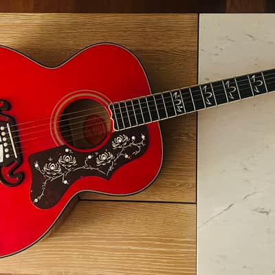 Gibson Orianthi Signature SJ-200 2021 - Present - Cherry image 1