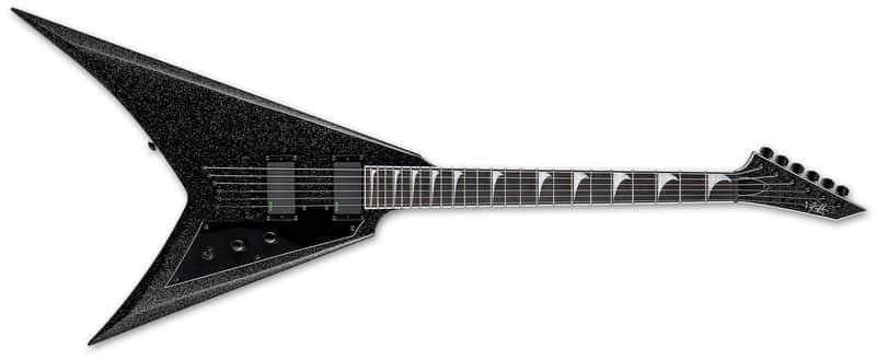 NEW 2023 ESP LTD KH-V Kirk Hammett Signature - Black Sparkle image 1