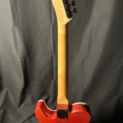 Kleincaster Custom Semi-Hollow Body Tele “Kleincaster” Handmade Custom Electric Guitar (Route 32 Gerard 2020’s - Red image 6