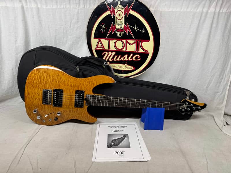 Brian Moore iM i2000 Series Model iGuitar8.13 iGuitar 8.13 Guitar with Roland Synth Access + Gig Bag - MIK Made In Korea 2001 image 1