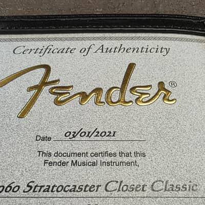 Fender Custom Shop 1960 Closet Classic Stratocaster BRAND NEW 2-Tone Sunburst 60s American Vintage Reissue USA Strat Postmodern Rosewood Neck Electric Guitar image 5