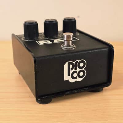 1987 Pro Co RAT Vintage Distortion Pedal Motorola LM308N image 2