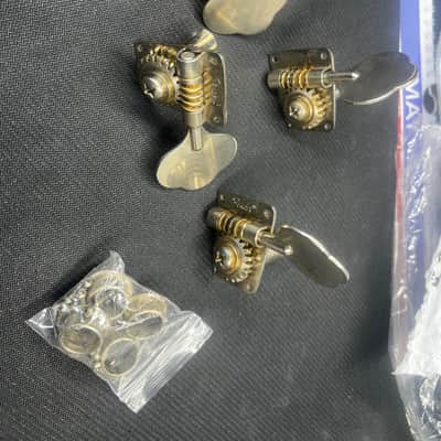 Fender USA Early 70's Nickel Vintage Bass Tuners image 2
