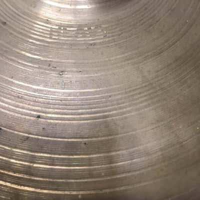 Paiste 2002 Heavy Rock Hi-Hat Cymbal, 14" (Used, Bottom Only) image 4