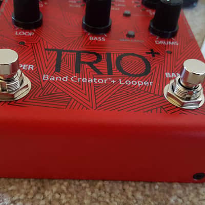 (Limited Edition) DigiTech TRIO Plus Band Creator + Looper 2010s - Red image 11