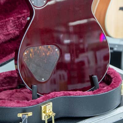 GRETSCH G6134TFM-NH Nigel Hendroff Signature Penguin - Dark cherry image 12