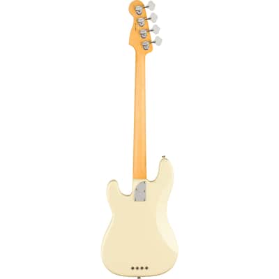 Fender American Professional II Precision Bass RW (Olympic White) - 4-String Electric Bass image 2