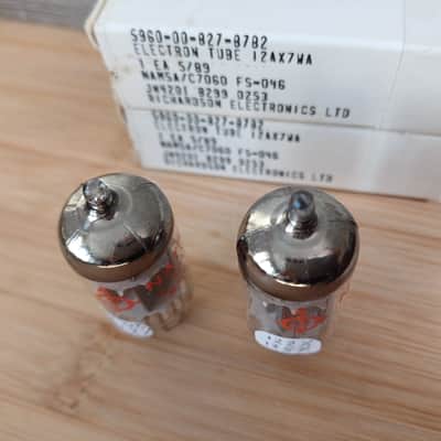 Perfect NOS NIB "INDIAN MULLARD" BEL ecc83 12AX7 WA matched pair SAME CODE ! Made in India EXTRA STRONG  Great preamp tubes, Orange Hiwatt Marshall image 3