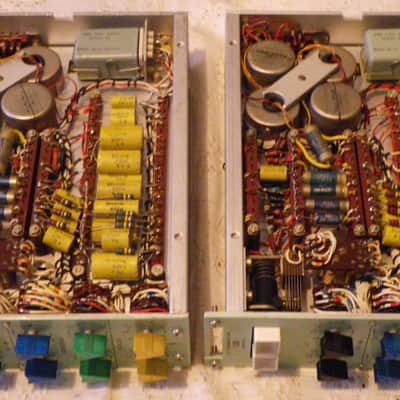 EMI 920 equaliser from TG12345 console at EMI Sydney Australia 1960 - EMI blue image 4