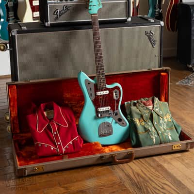 1962 Fender Jaguar Foam Green image 6