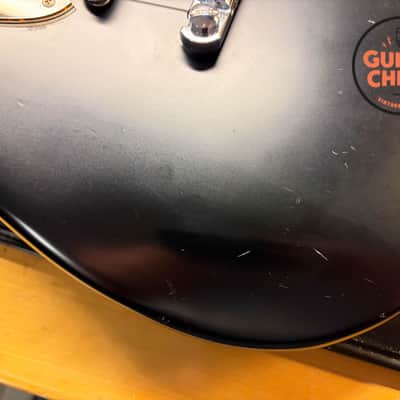 2010 Fender Japan MG69 Mustang Stop Tail – Matte Black w/ Matching Headstock | Rare | MIJ | Tweed Case image 16