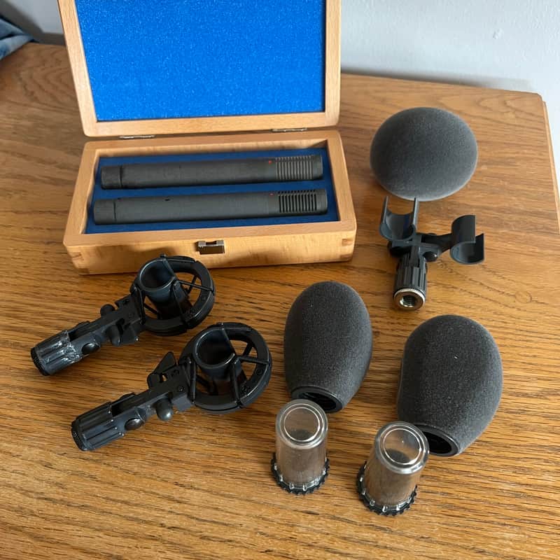 Schoeps pair CMC6 with MK6 capsules and accessories image 1