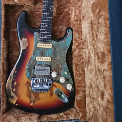 Fender Stratocaster (MIJ) E series neck aka Doom 80's - Sunburst image 9