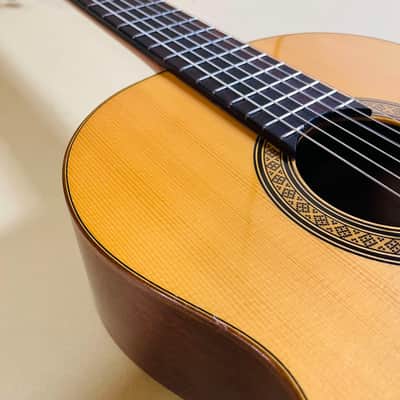 MANUEL FERNANDEZ MF-18S Hand Crafted in Spain - Natural Classical Guitar w/Hard case image 4