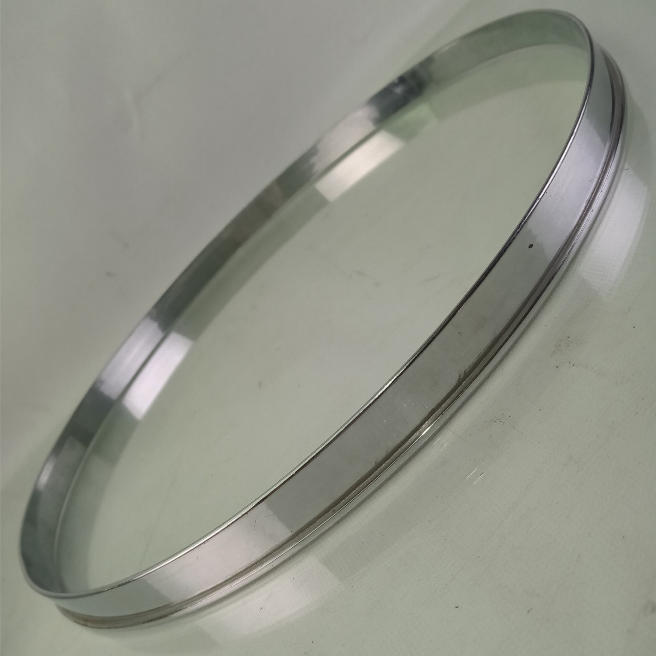 Gretsch 13" Single-Flange COB Broadkaster Tom Drum Batter Rim/Hoop Chrome-Brass — main photograph