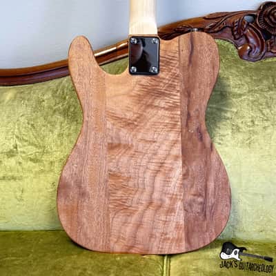 Economy Pre-Made T-Style Kit Electric Guitar *READ* (2020s - Natural) image 4