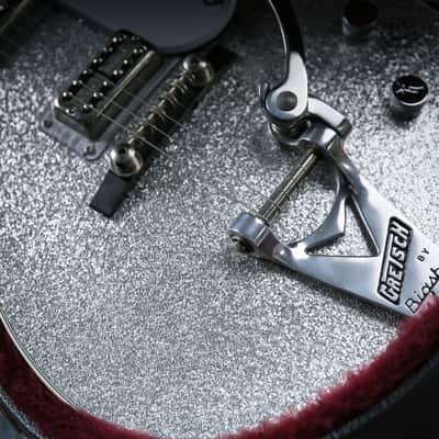 2006 Gretsch G6129T Jet Japanese Silver Sparkle image 15