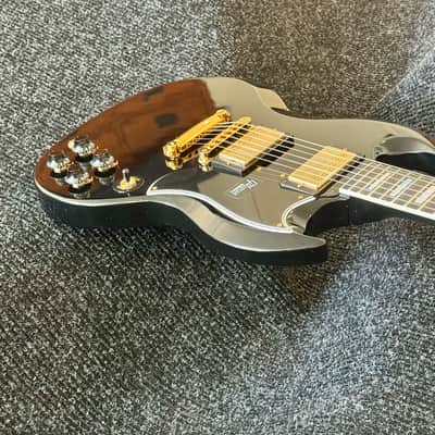 2018 Gibson Custom Shop SG Custom Ebony w/ OHSC, COA, Case Candy & Original Box image 16