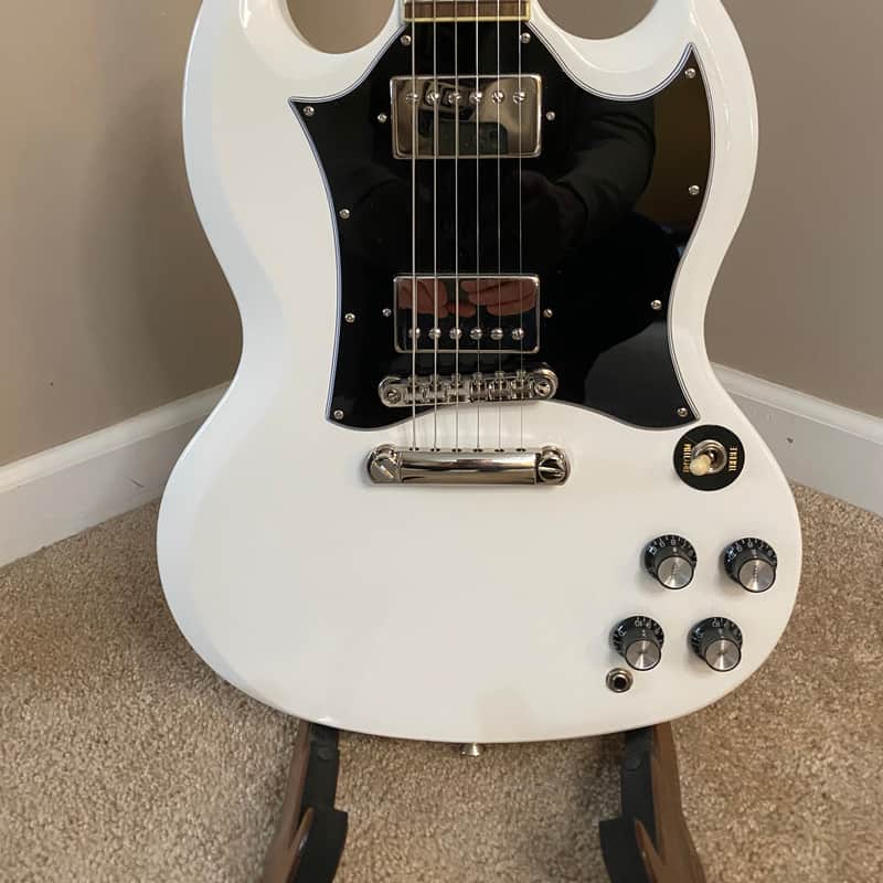 2022 Epiphone SG White
