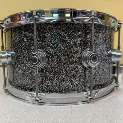 DW Collector's Series Maple Standard 14" x 7" Snare Drum Black Galaxy image 11