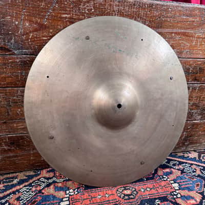16" Zanchi F&F Vibra Crash Ride Cymbal w/ Rivets 1302g *Video Demo* image 3