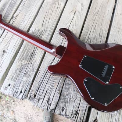 PRS SE DGT David Grissom Tremolo Signature 2023 - Present - McCarty Tobacco Sunburst image 4