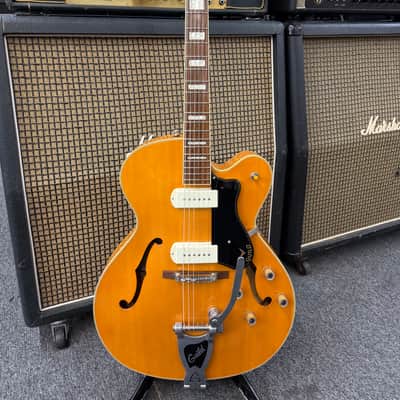 Guild Newark St. Collection X-175B With Case Manhattan with Bigsby 2013 - 2021 - Blonde image 3