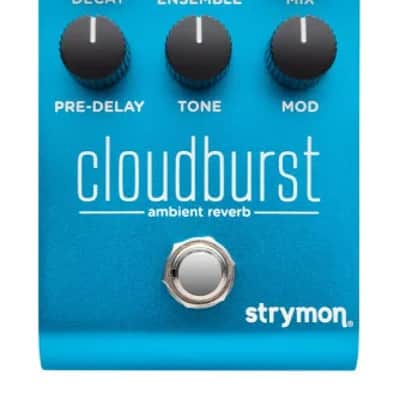 Strymon Cloudburst Ambient Reverb Pedal. NEW (Authorized Dealer) image 1