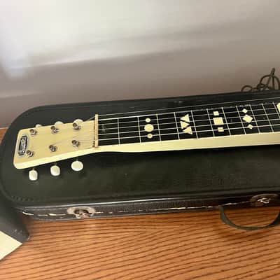 1950s Supro Lap Steel Guitar with Case image 4