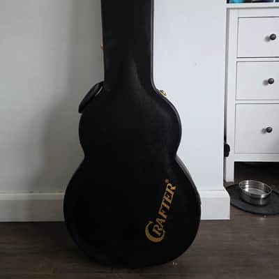 Crafter SAT-BUB Electro Acoustic 2009 Korea – Kent Armstrong Pickup – Hard Case image 5