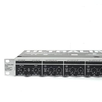 Behringer Ultralink Pro MX882 8-Channel Mixer / Splitter 2010s - Black / Silver TGHM image 3