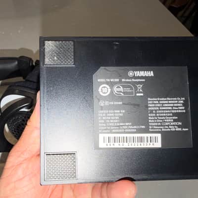 Yamaha YH-WL500 Wireless Headphones 2023 - Present - Black image 2